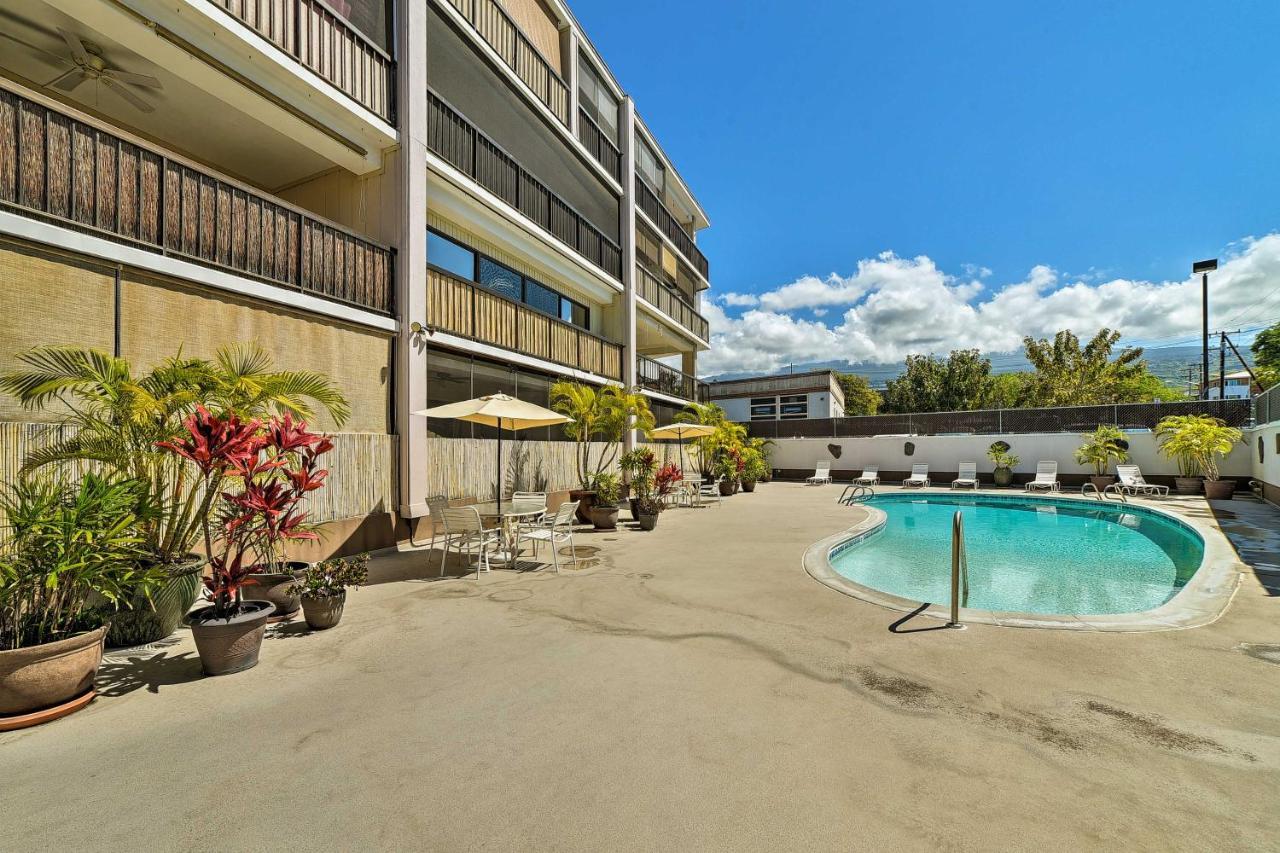 Downtown Air Conditioned Condo Walk To Beaches ไคลัวโคนา ภายนอก รูปภาพ